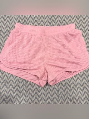 Old Navy Light Pink Mesh Athletic Shorts